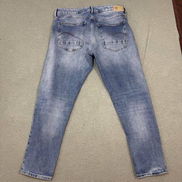 G-STAR Kate Boyfriend wmn Damen Stretch Jeans Hose 38 W30 L32 hellblau used look - Picture 3 of 16